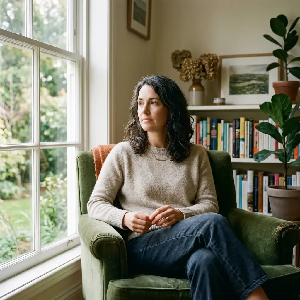 Woman in her early 40s navigating early menopause — Ms.Medicine specialized hormone care