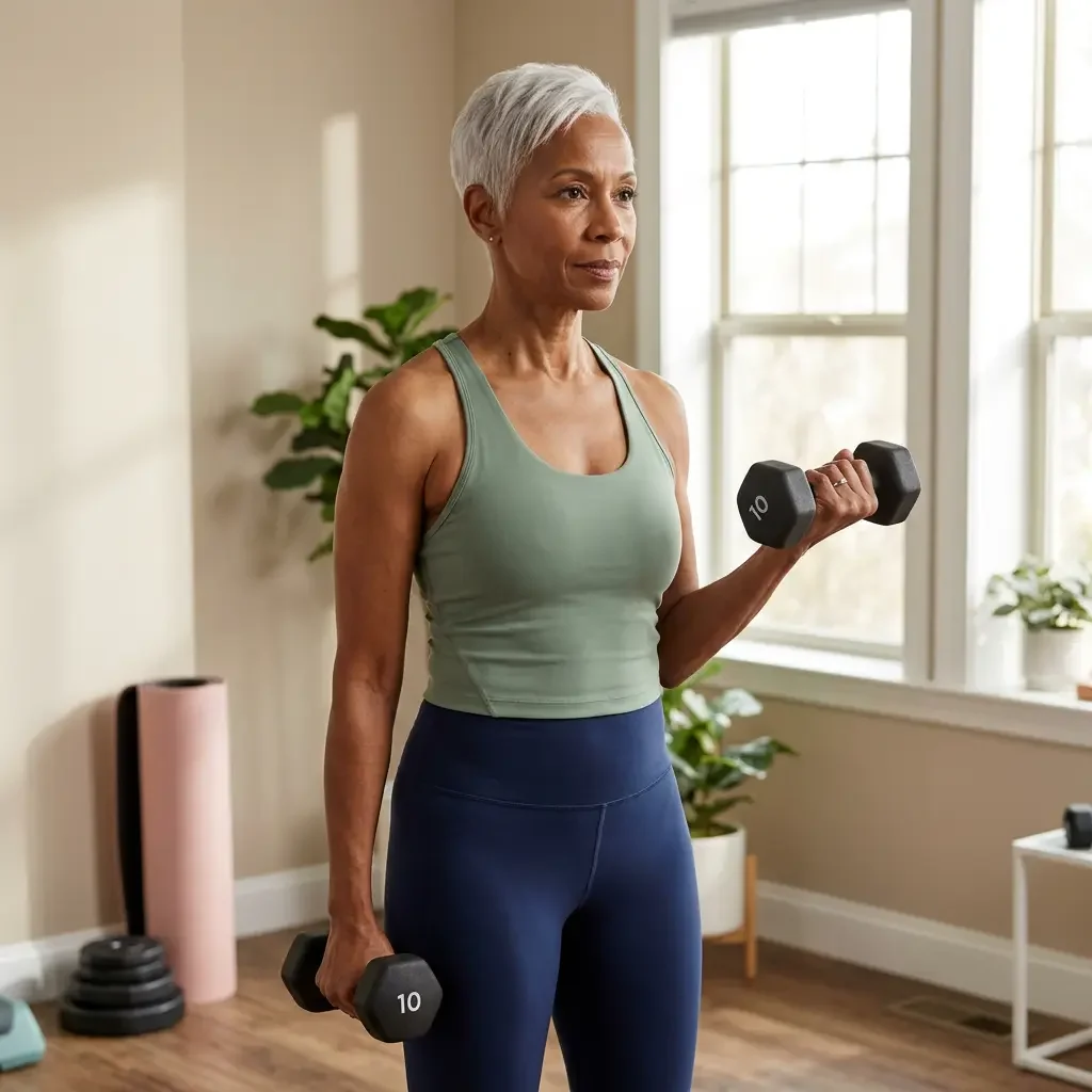 Resistance training for muscle preservation and strength in aging women