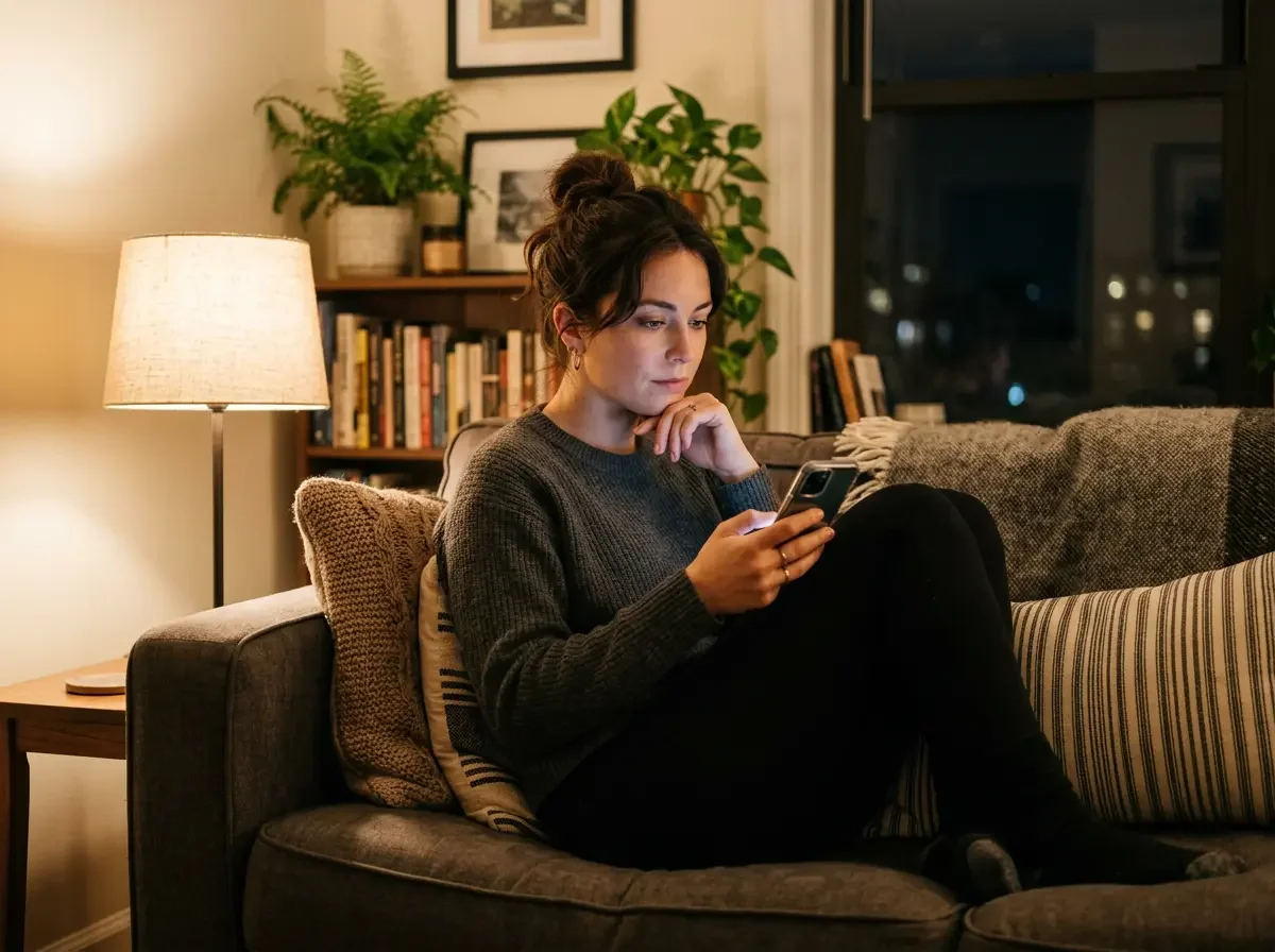 Woman in her late 20s feeling dismissed by her doctor representing the experience of undiagnosed PCOS symptoms in women