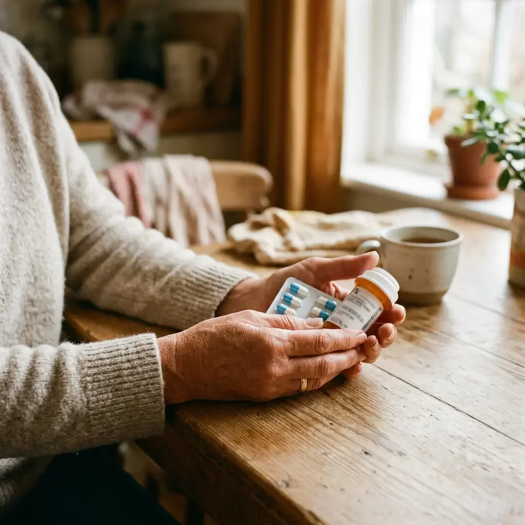 Woman reviewing hormone therapy options — Ms.Medicine evidence-based menopause treatment