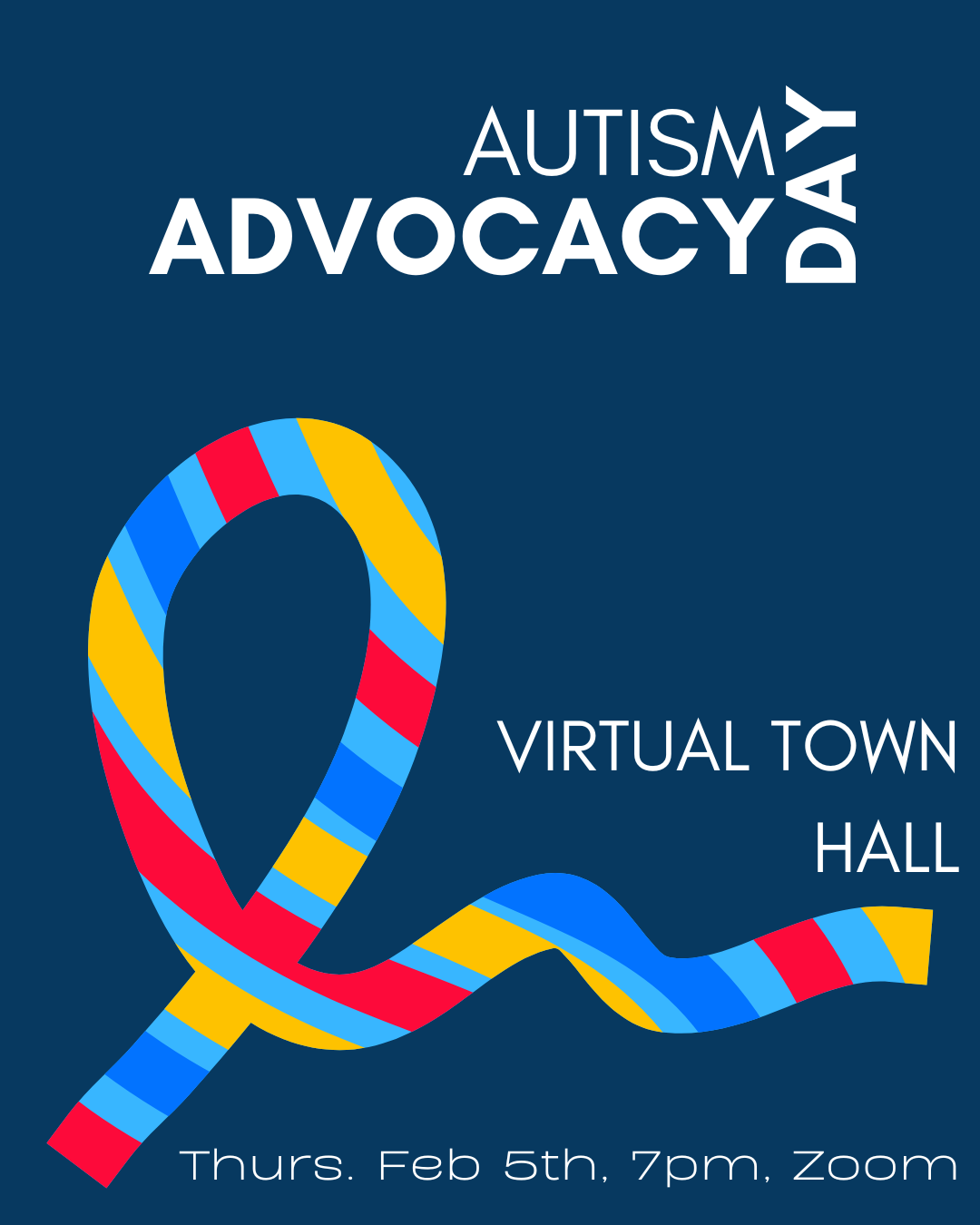 Autism Advocacy Day Virtual Town Hall