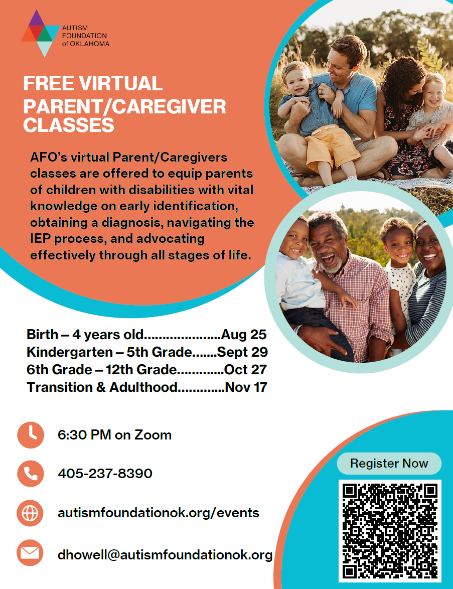 Virtual Parent/Caregiver Classes