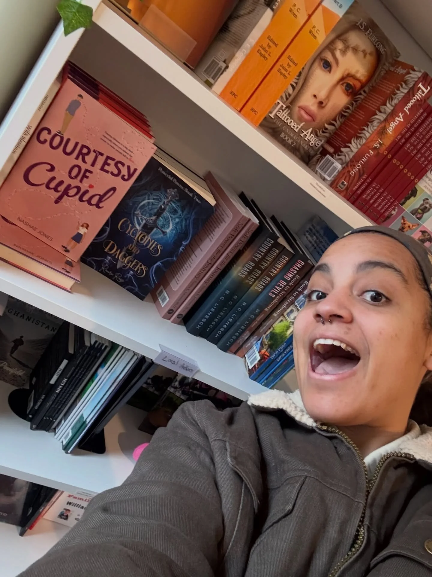 Guess what just got stocked at @spelledinkshop? Yes! Cyclones and Daggers! Go over and grab your copy before they run out! There just might be a special surprise inside 🤭