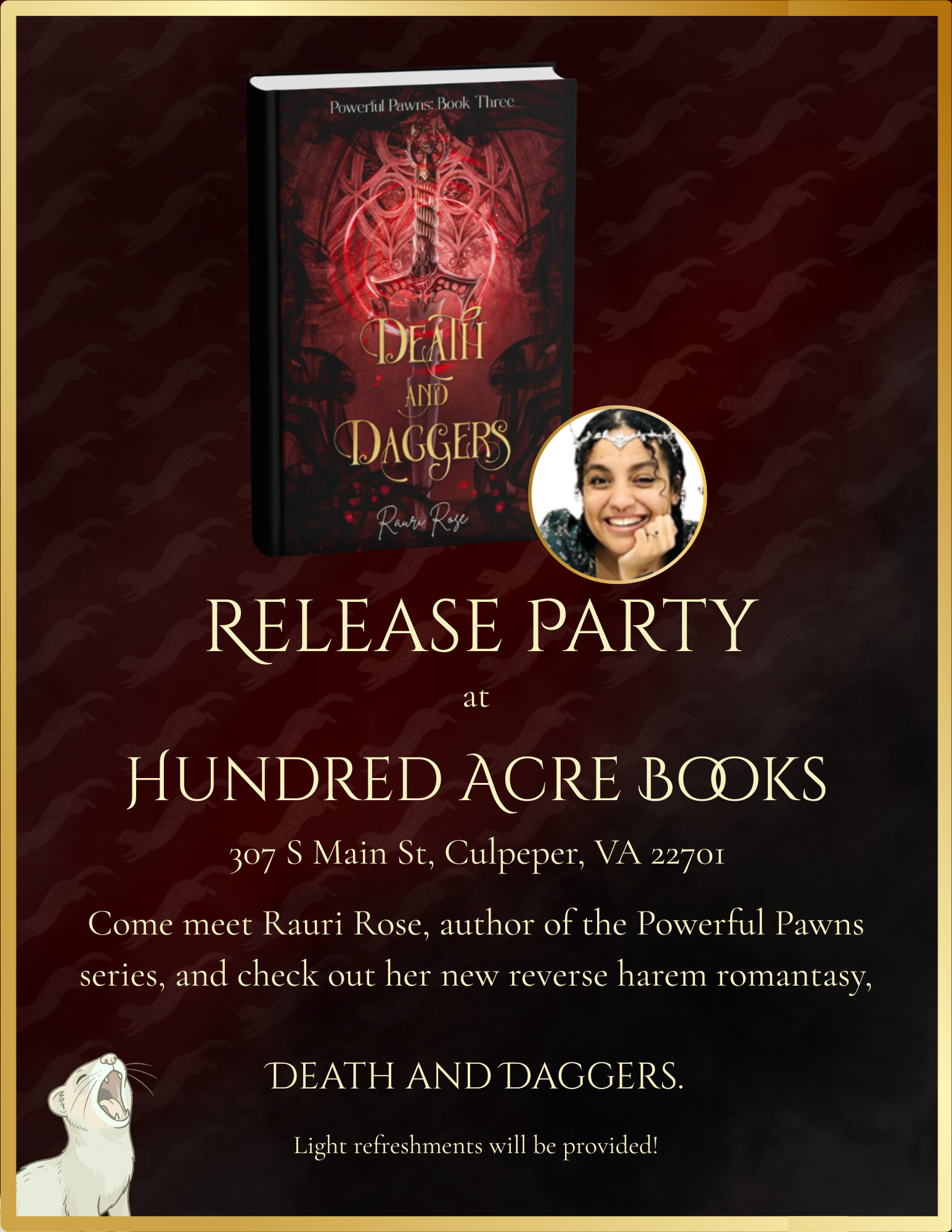 Death and Daggers Release Party