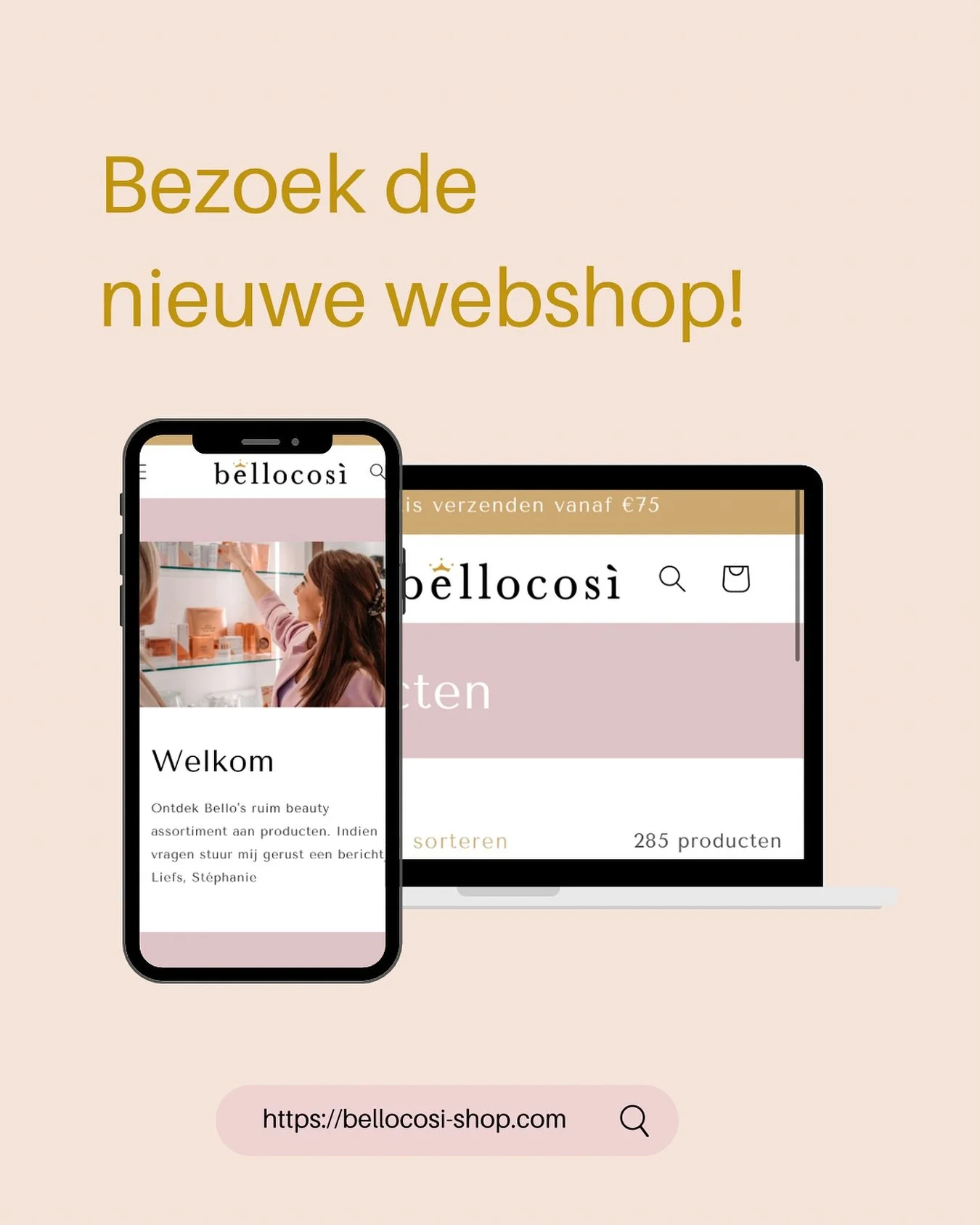 Yes, het is zover! 🎉

Vanaf nu shop je jouw favoriete Bellocos&igrave; producten ook gewoon online!

Klik, bestel en geniet via 👉 https://bellocosi-shop.com

Lekker makkelijk en snel &ndash; net zo fijn als op locatie! 🛍️💻

#webshop #newnewnew #s