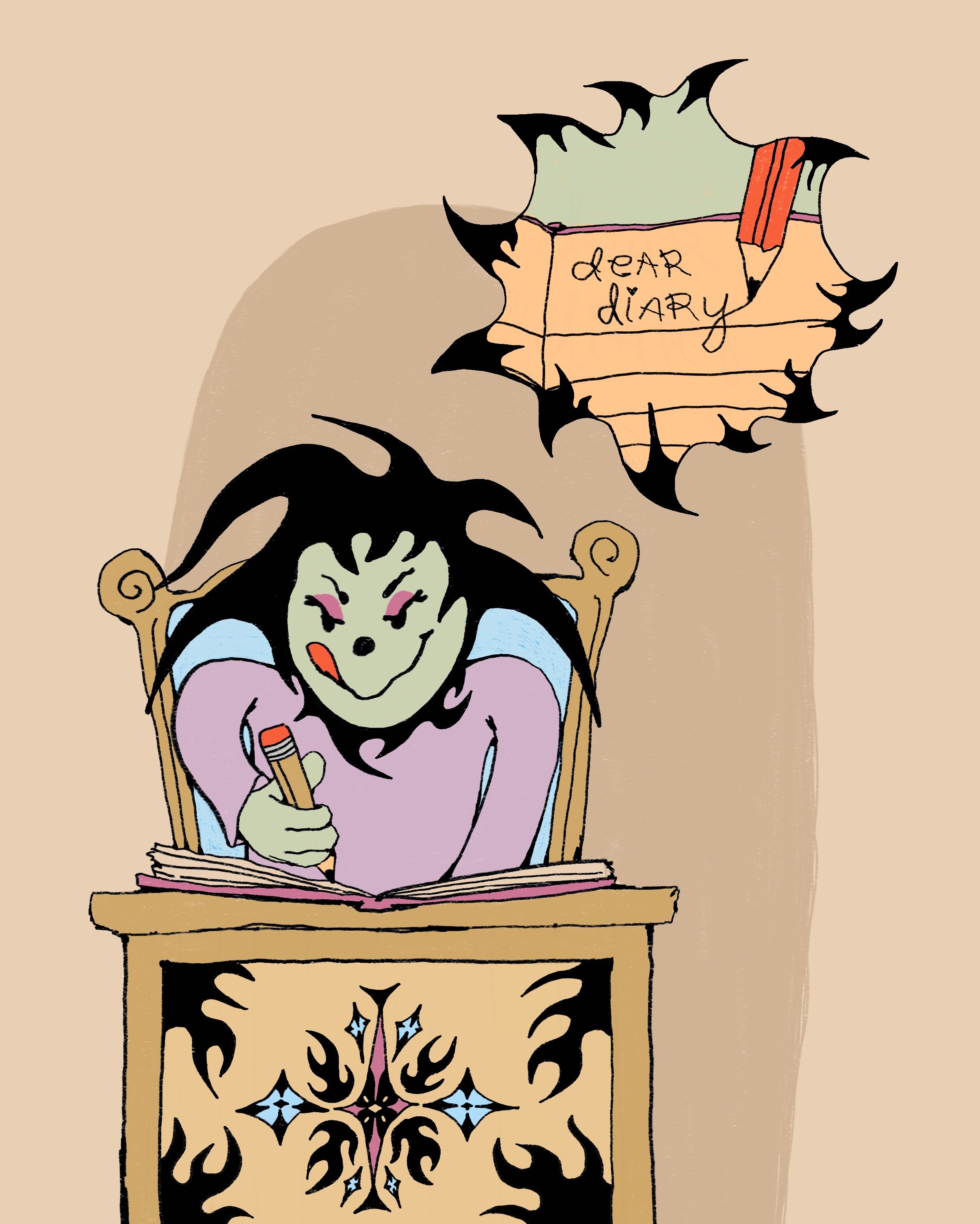 Dear Diary Print