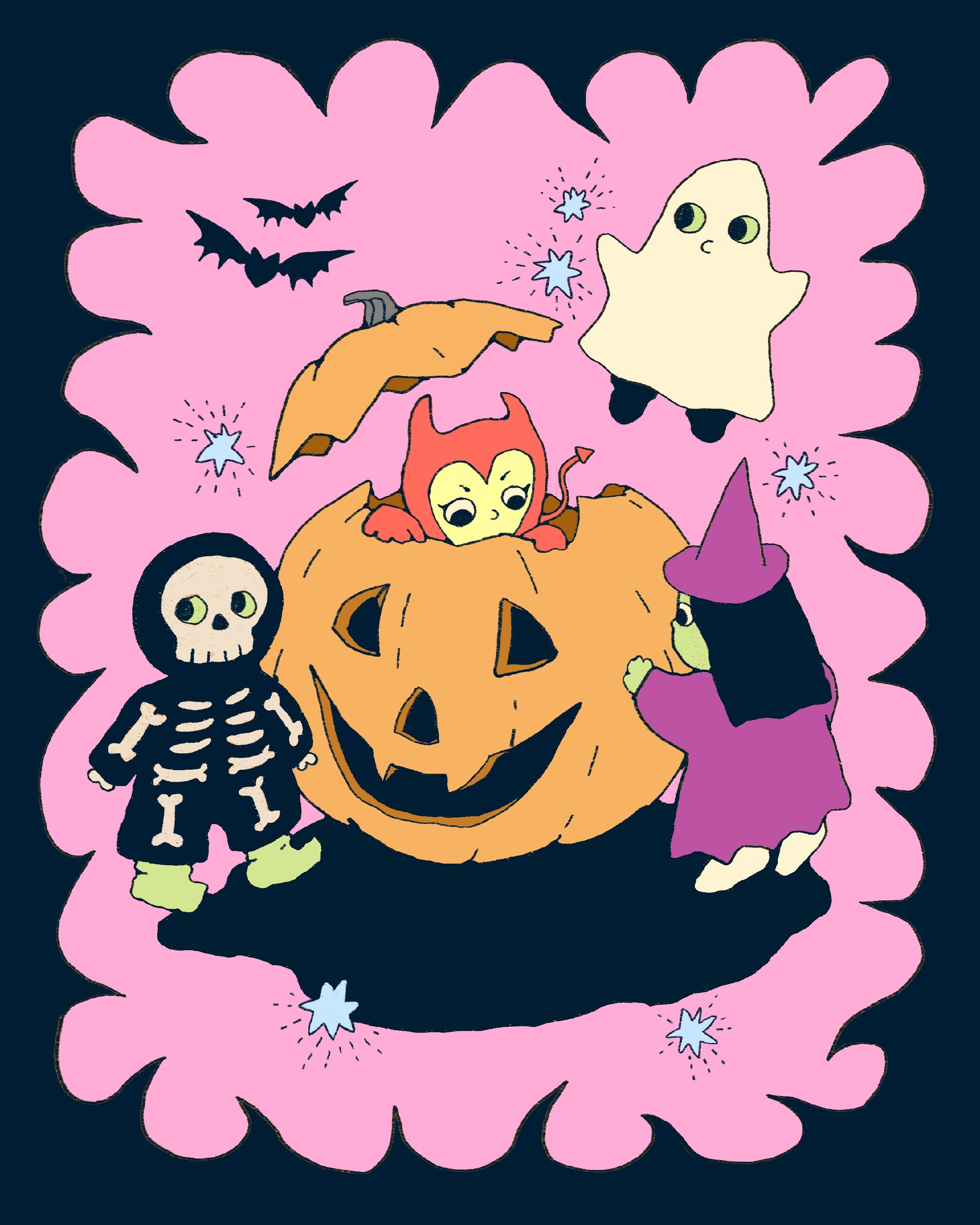 Spooky Print