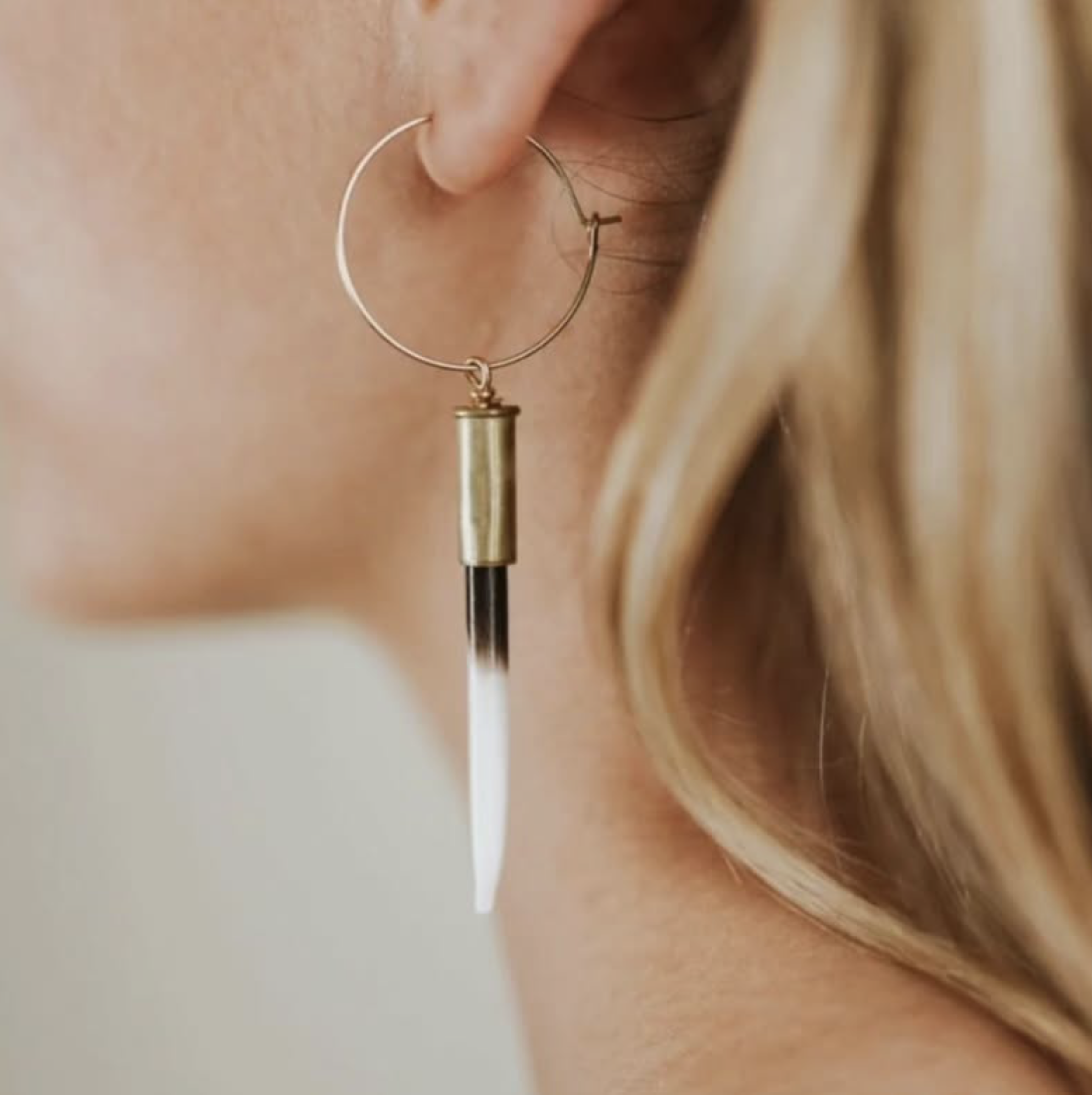 Beth Dutton Quill Hoop Earrings