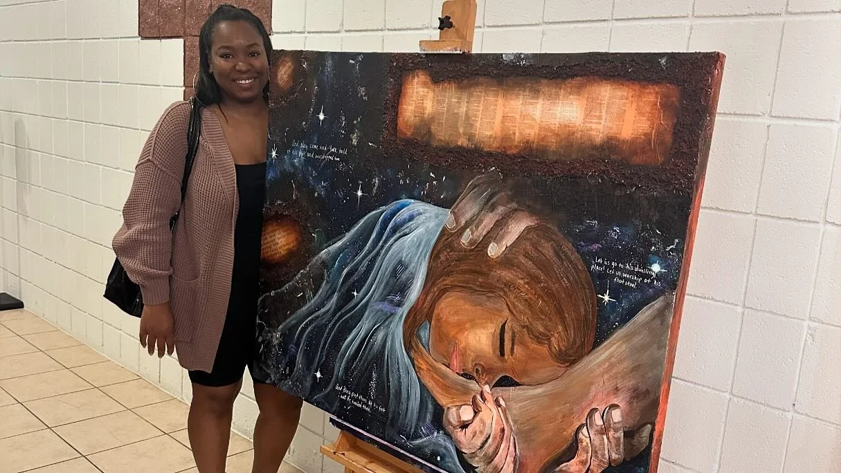 &lsquo;Solace&rsquo;

At his feet is where I have found the ultimate peace. It&rsquo;s the ultimate resting place! Thank you @jonreeniy_3 for giving me the space to paint and share what God gives me! 

#atthefeetofjesus #collagepainting #mixedmedia #