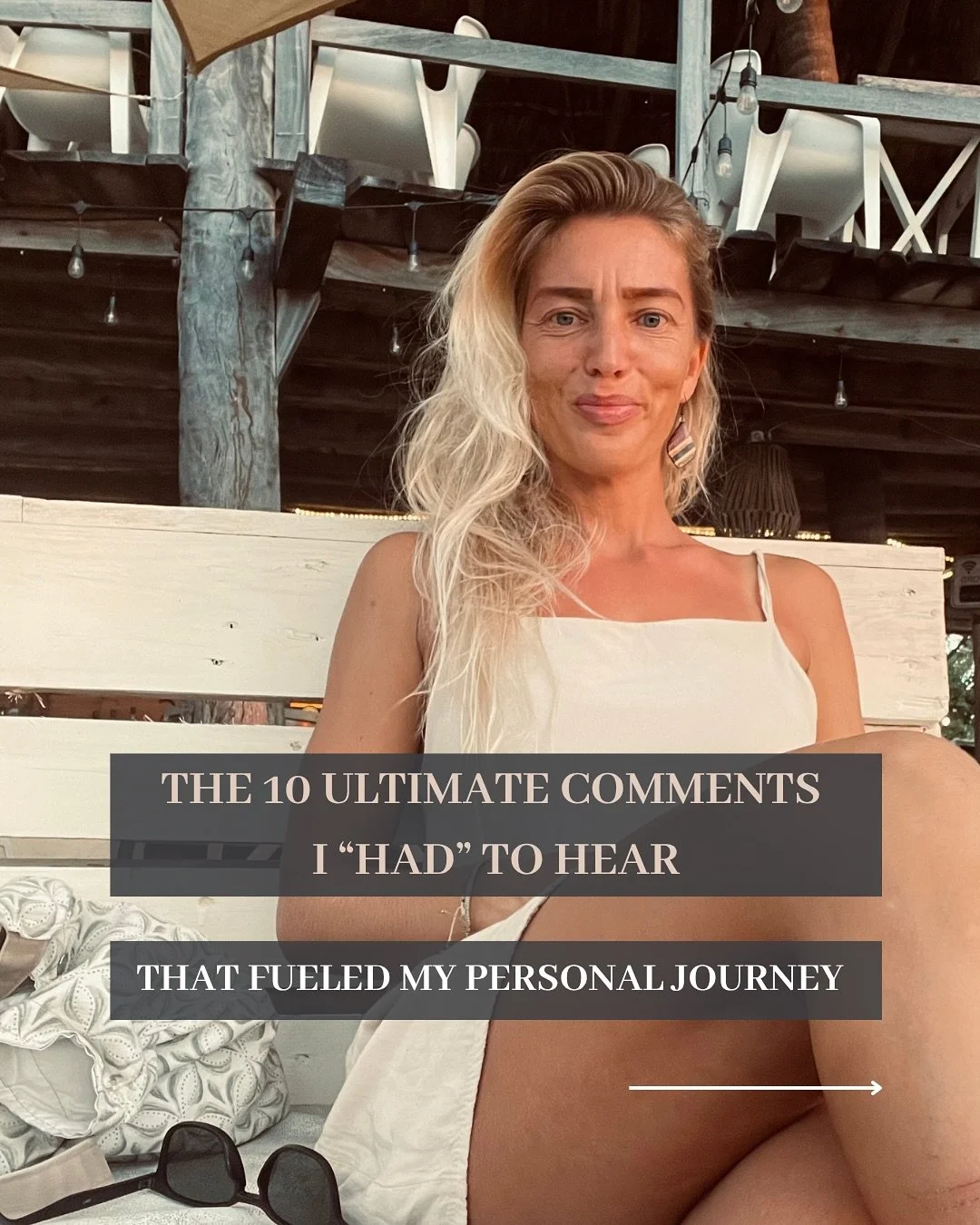 The 10 ultimate comments I ‘had’ to hear that fueled my personal journey 
Part 1 - because the list is long😅
Remember… the limits were never yours. Your life won’t wait - Why should you?
Which one hits home for you? Drop