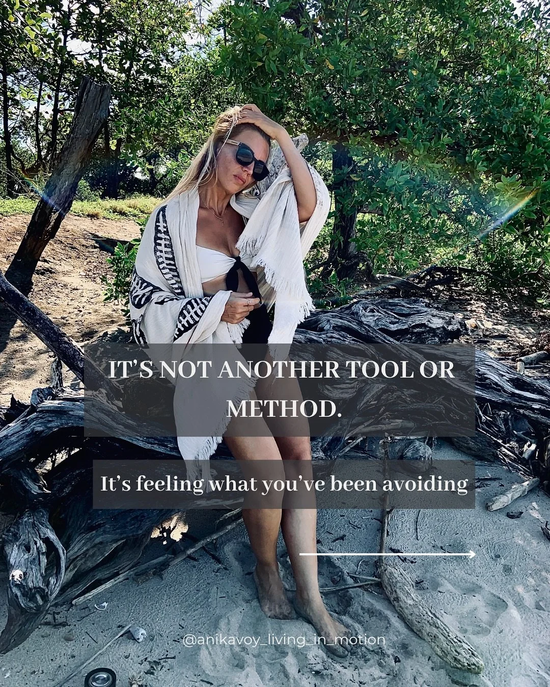 It&rsquo;s not another tool or method. It&rsquo;s feeling what you&rsquo;ve been avoiding. 

You&rsquo;ve gained awareness. You&rsquo;ve analyzed your patterns. You&rsquo;ve done the inner work. You&rsquo;ve reflected, journaled, processed, talked it