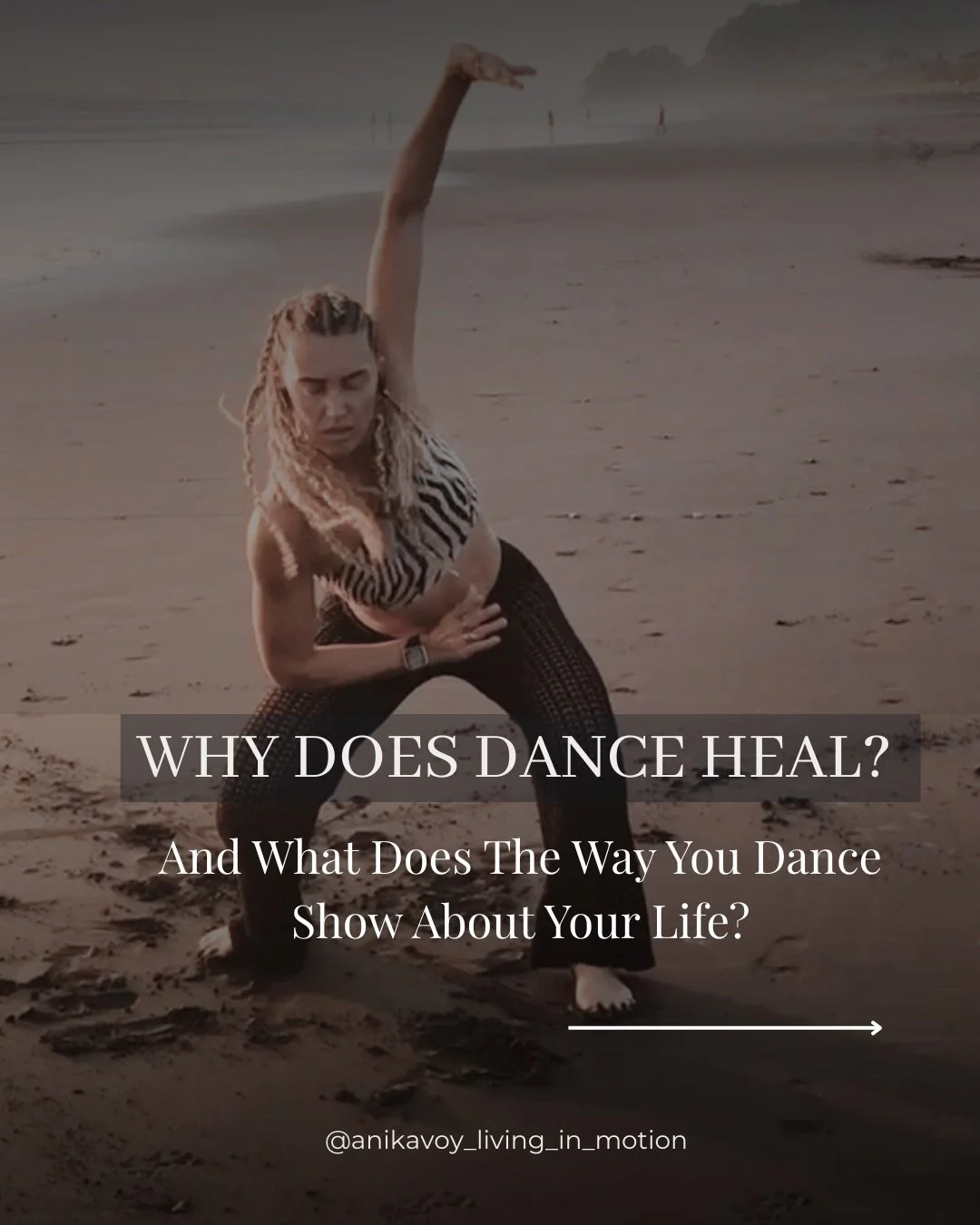 Why does dance heal? And what does the way you dance show about you and your life?

Dance is one of the most underestimated healing modalities in therapy and coaching. Meanwhile neuroscience and trauma research are confirming more and more how powerf