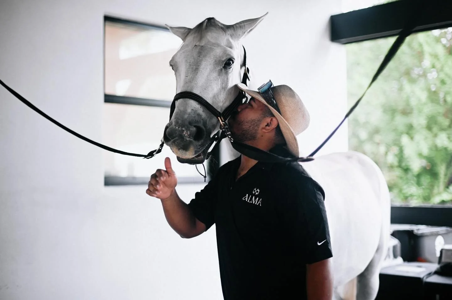 Happy Thanksgiving 🤍
Grateful for Team Alma &mdash; the hands, the hearts, and the horses that make this place feel like home. My heart is full today 🐴