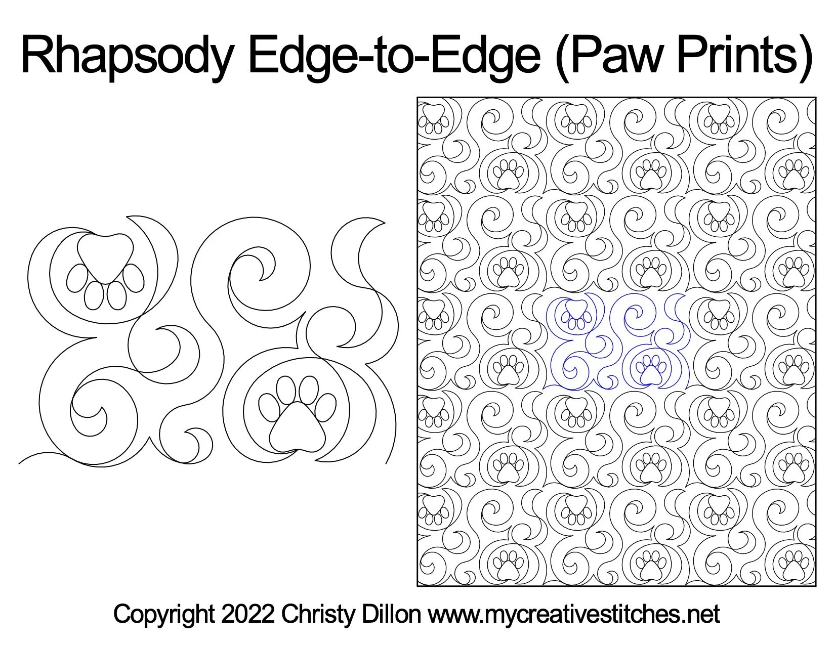 Rhapsody Paw Prints