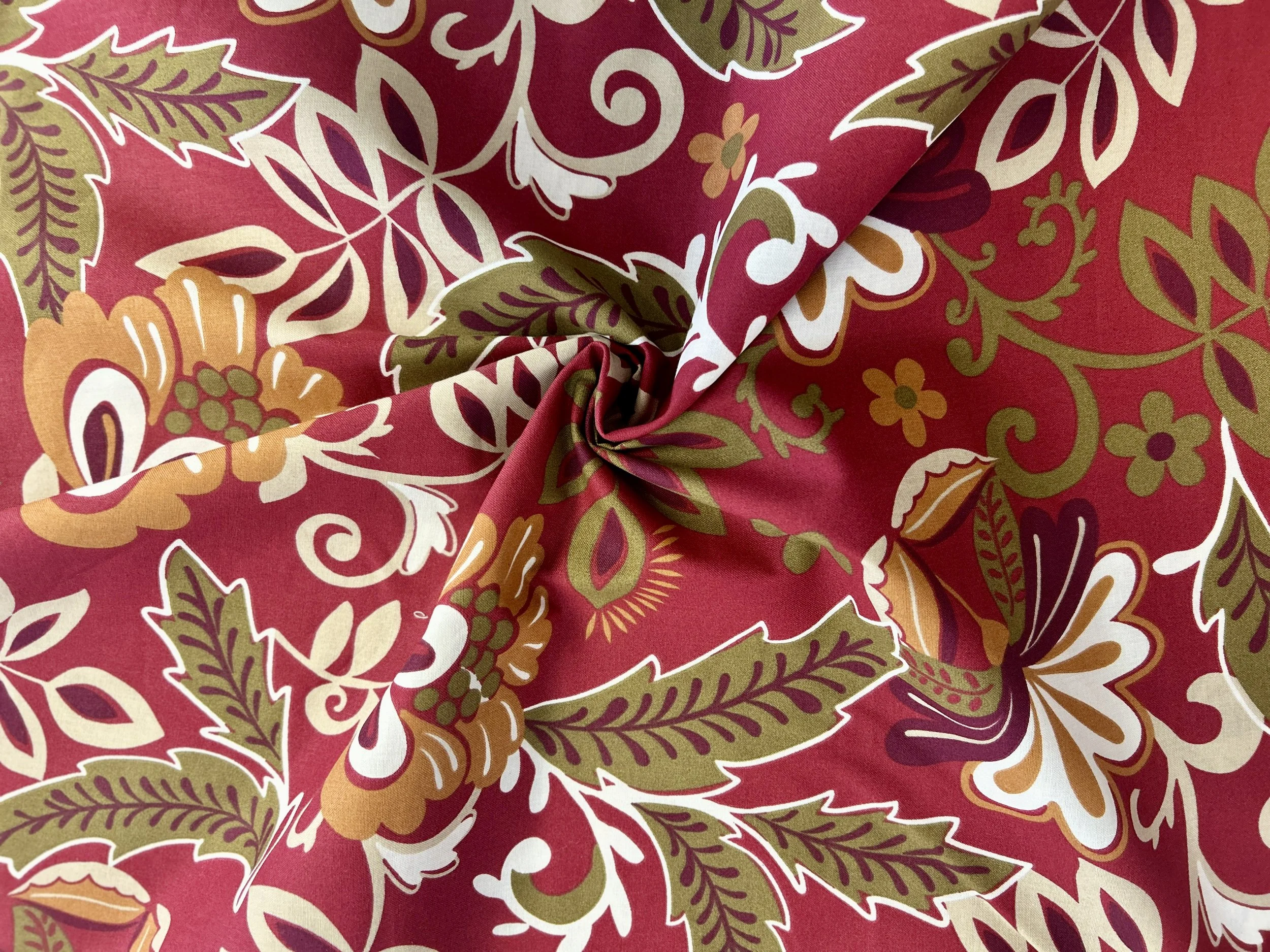 Keepsake Calico Amazon Garnet Fabric by the Yard