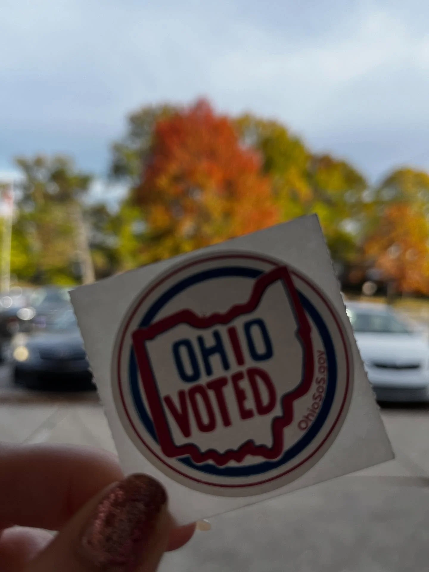 It&rsquo;s a beautiful day to vote 🗳️🍁🍂