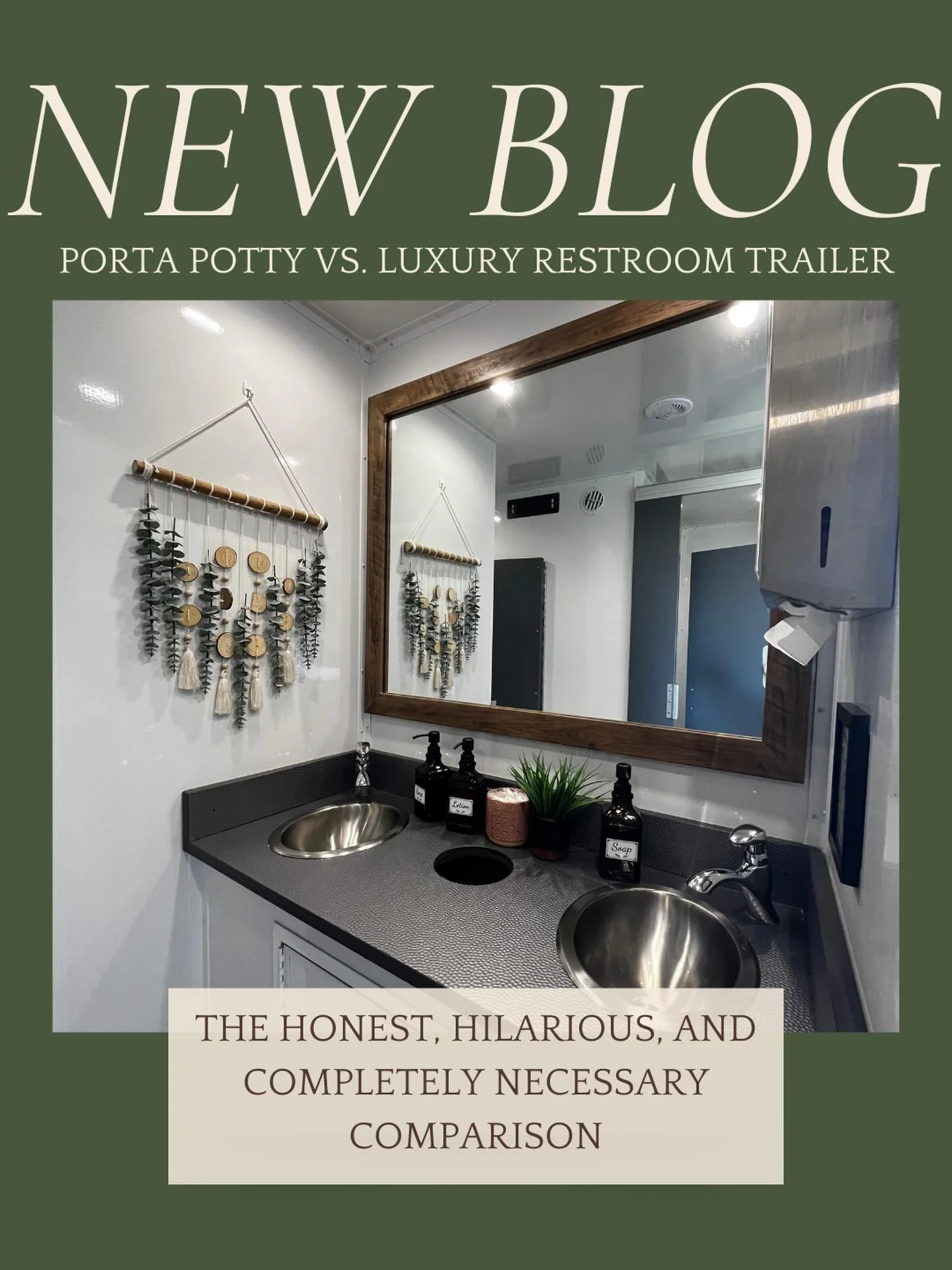 Let&rsquo;s be honest: there are certain parts of event planning no one really wants to talk about. Restrooms are one of them.
But here we are &mdash; and trust me, this is a conversation worth having.

Because when you&rsquo;re planning a beautiful 