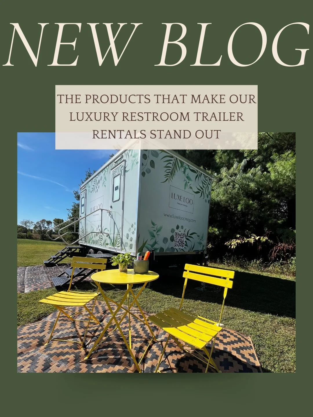 ✨ The details make the difference &mdash; even in the bathroom.

We&rsquo;re spilling everything that goes into our luxury restroom trailer rentals in Cincinnati, Dayton, and Northern Kentucky &mdash; from Charmin Ultra Soft and Mrs. Meyer&rsquo;s ha