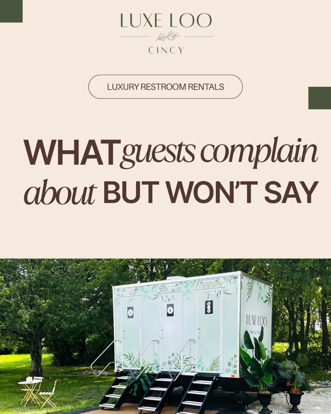 Planning an event? Here&rsquo;s what your guests notice (even if they don&rsquo;t say it).

When people think about event details, they focus on florals, food, and decor&hellip; but the bathroom experience is one of the biggest factors in how your ev