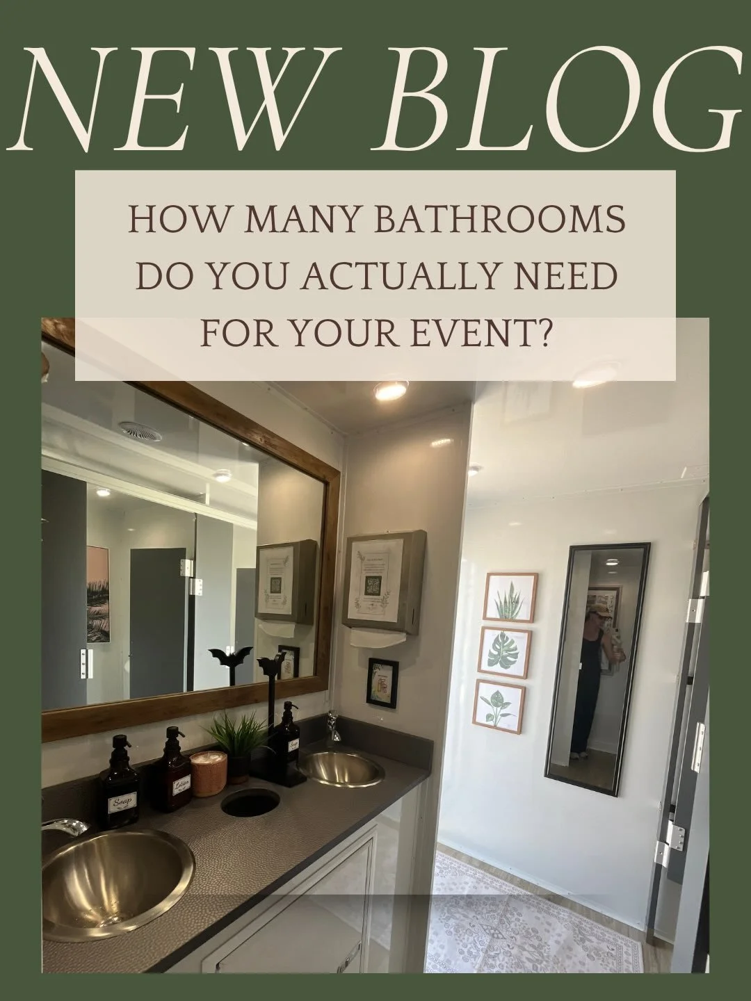 Nobody plans their event thinking &ldquo;I hope we run out of bathrooms.&rdquo; But it happens. Every. Weekend.

Here&rsquo;s the thing &mdash; having bathrooms at your venue isn&rsquo;t the same as having enough bathrooms for your guests. We broke i