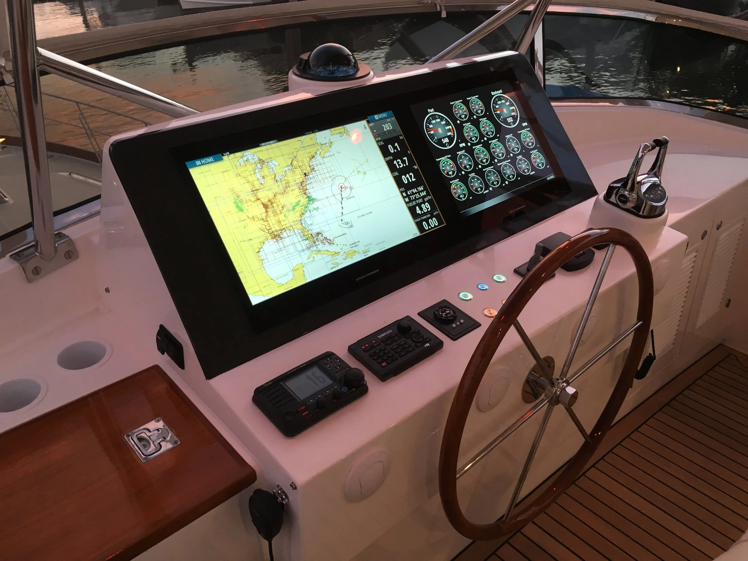 Marine electronics systems design, installation and service