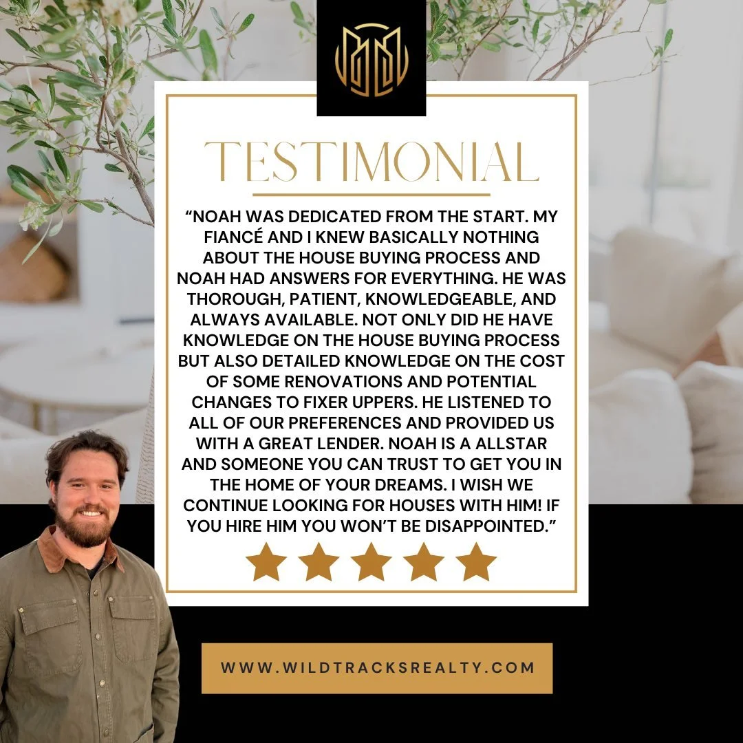 &ldquo;From day one, Noah was thorough, patient, and always available. He guided us through every step, shared smart insight on renovation costs and fixer-upper potential, listened to our priorities, connected us with a great lender and got us into t