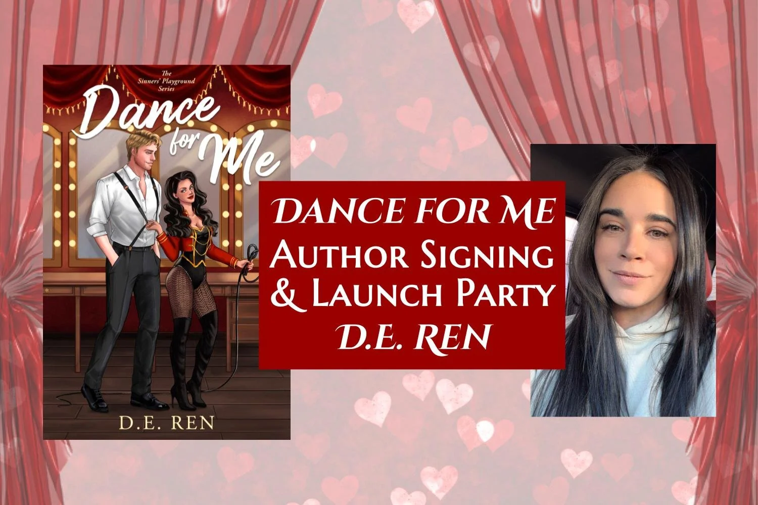 Author Signing and Launch Party - Dance for Me by D.E. Ren