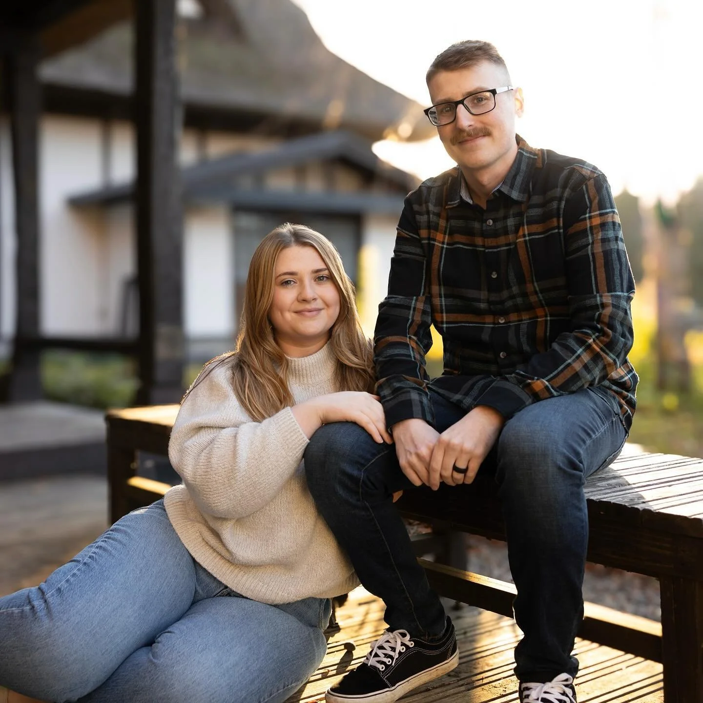 Beautiful fall session with Hailey and Jacob 🧡🍂🍁