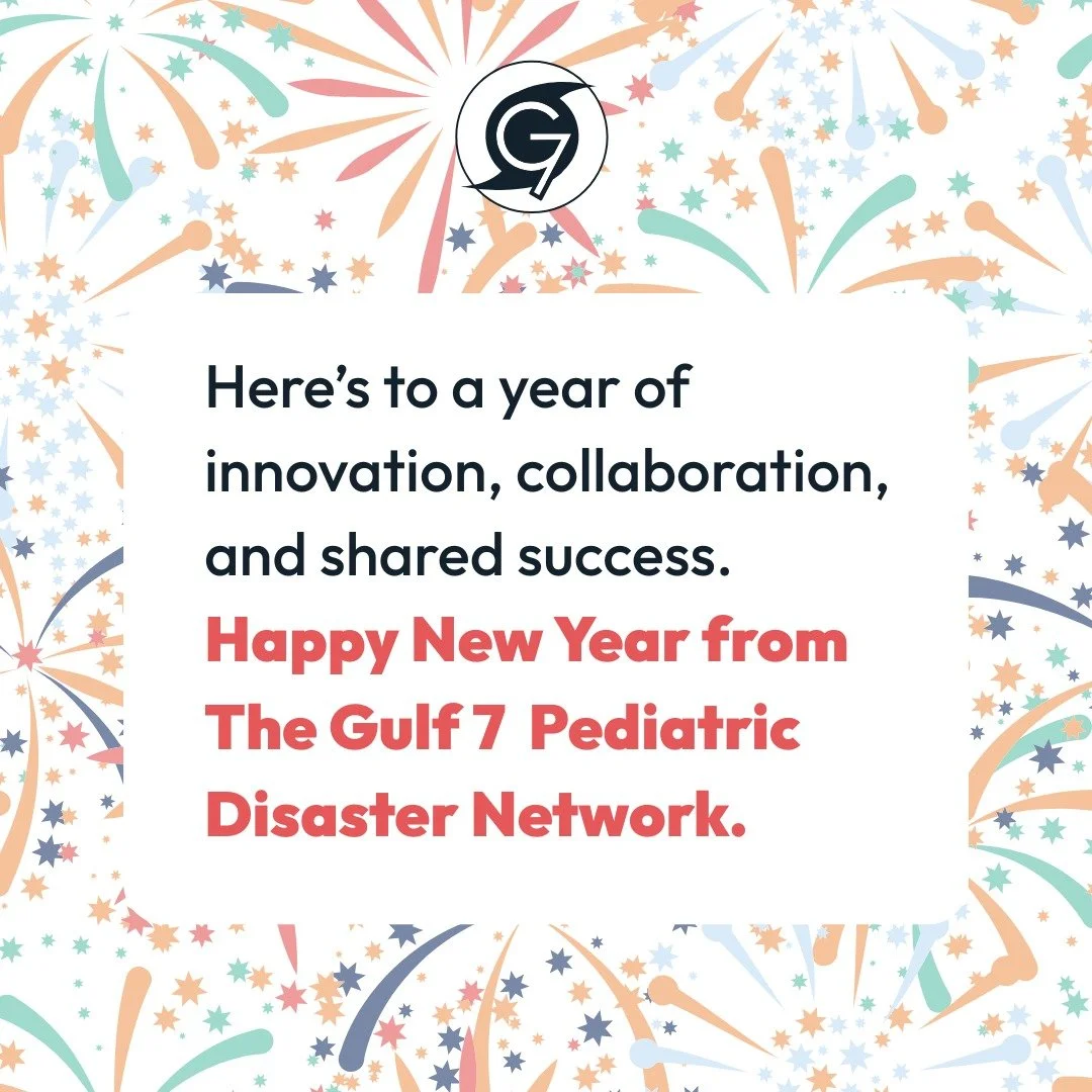 🎆Happy New Year!🎆
G7pedsdisaster.org

@regionvforkids 
@peddisastercoe 
@wrap_em 
@pedspandemicnetwork 
@enaorg