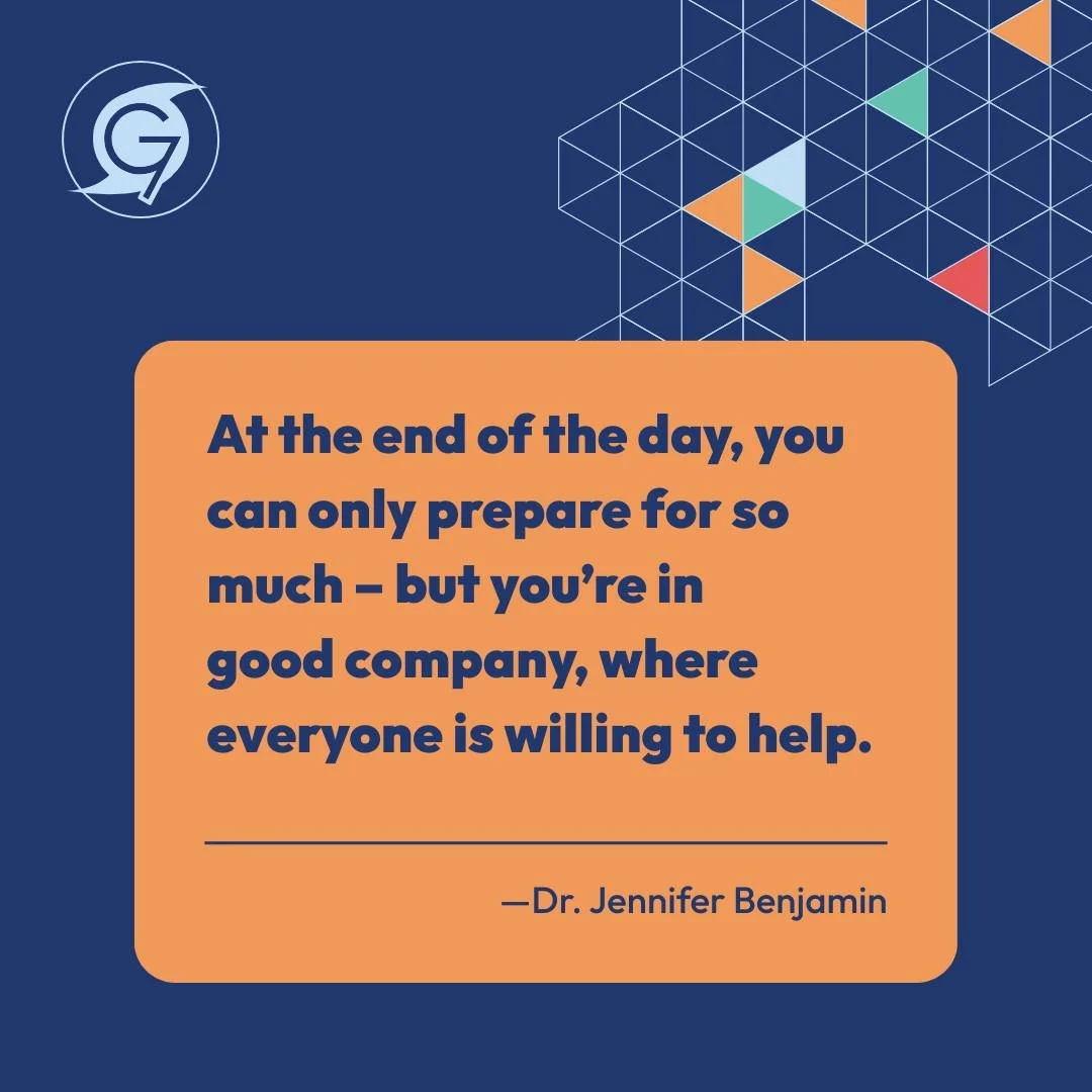💙 Our doctors are not only prepared at G7, everyone is willing to help!

G7 is working towards a future where all healthcare providers have the knowledge, skills, and resources to provide exceptional care to children affected by disasters.

Learn mo