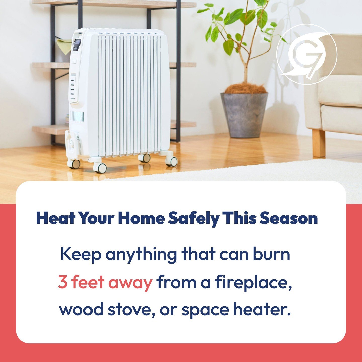 🔥❄️Trying to stay warm SAFELY during harsh winter weather can be a balancing act. Don&rsquo;t forget the 3 feet rule and never leave sources of fire/heat unattended.

Learn more: G7pedsdisaster.org