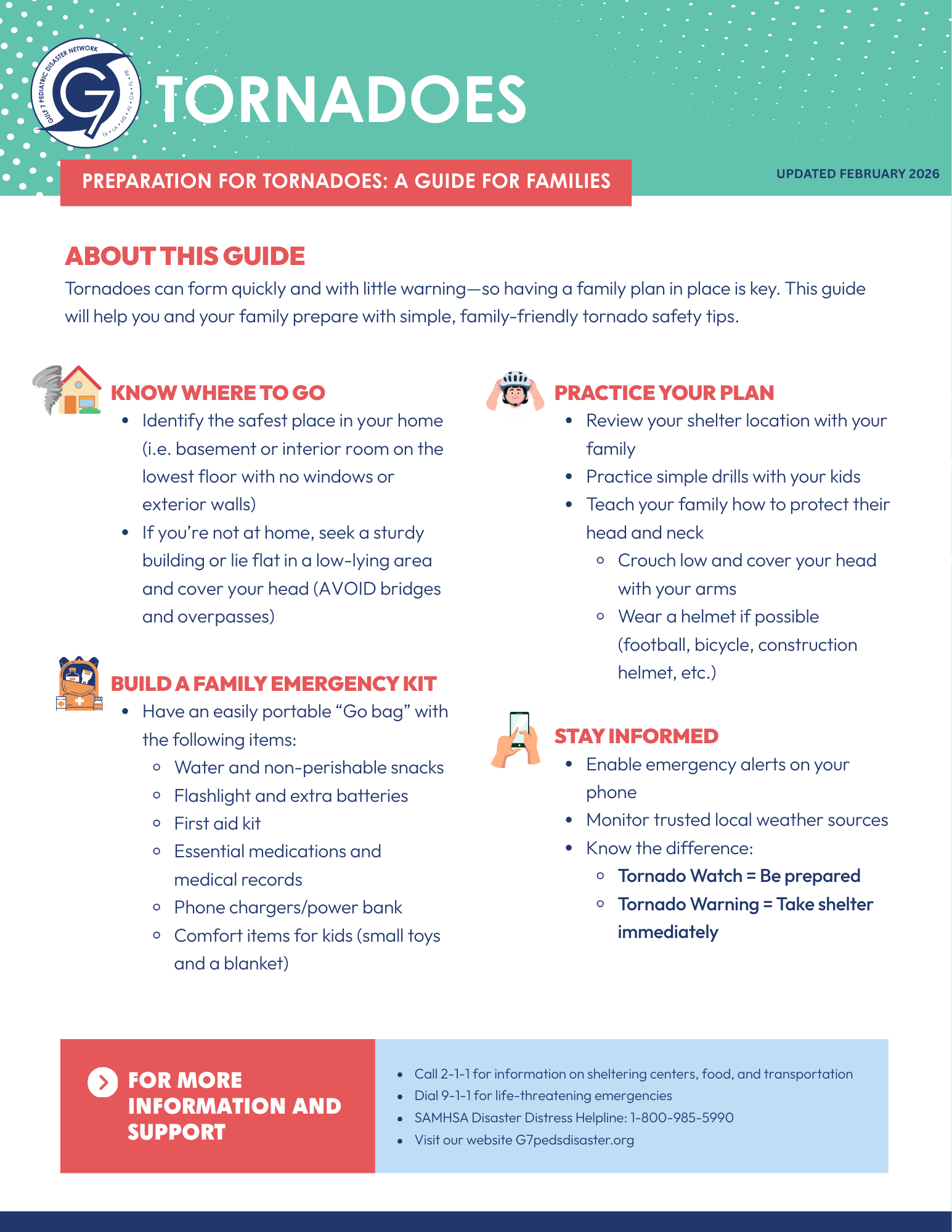 Preparing for a Tornado