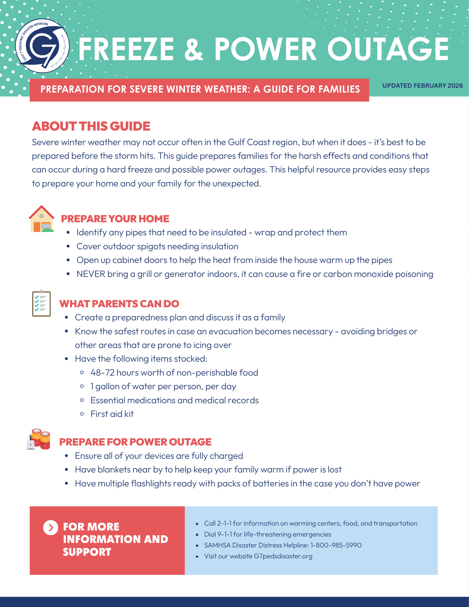 Preparing for a Freeze