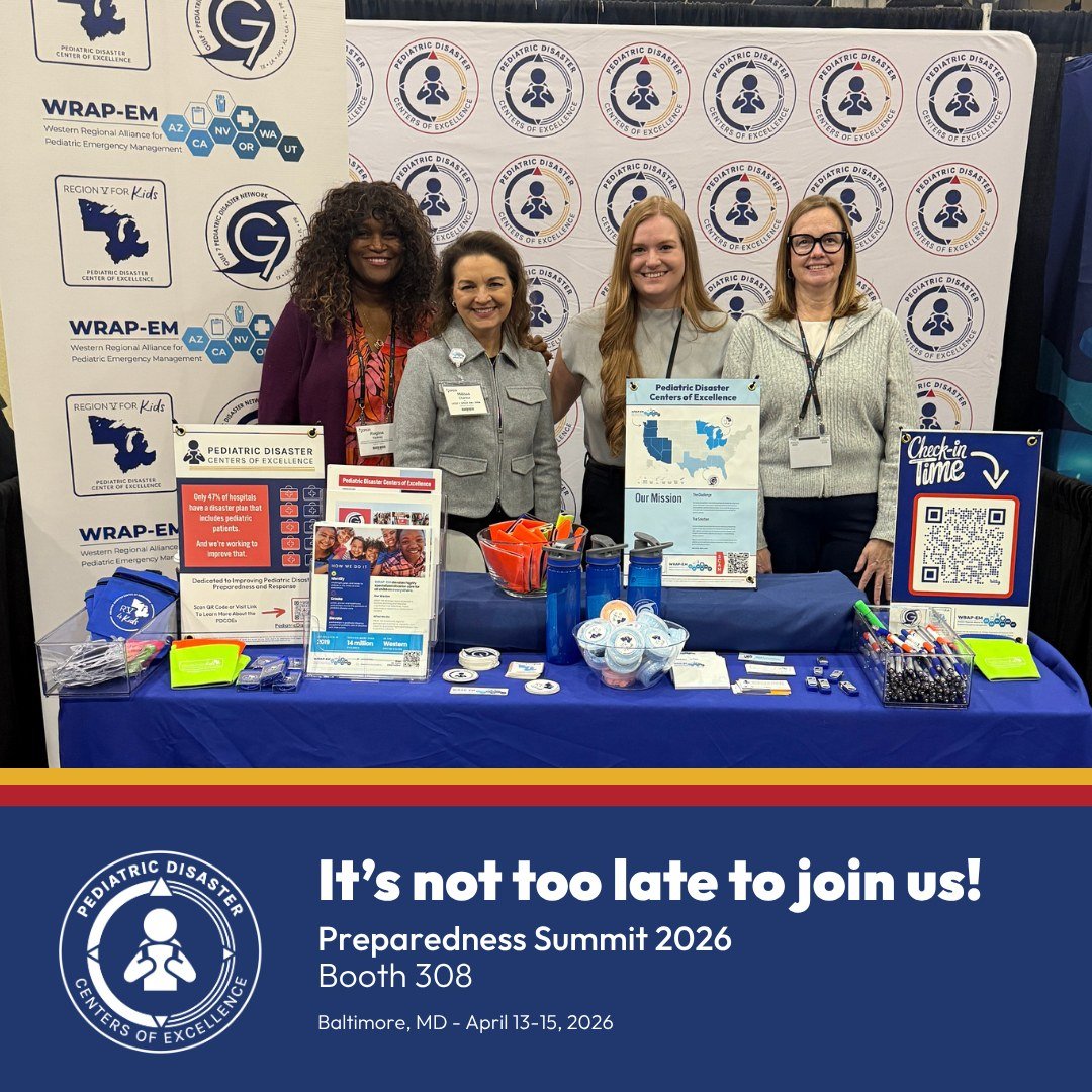 Come join us at this year's Preparedness Summit in Baltimore! You can find us at booth #308.

#PrepSummit26 | #PDCOEs