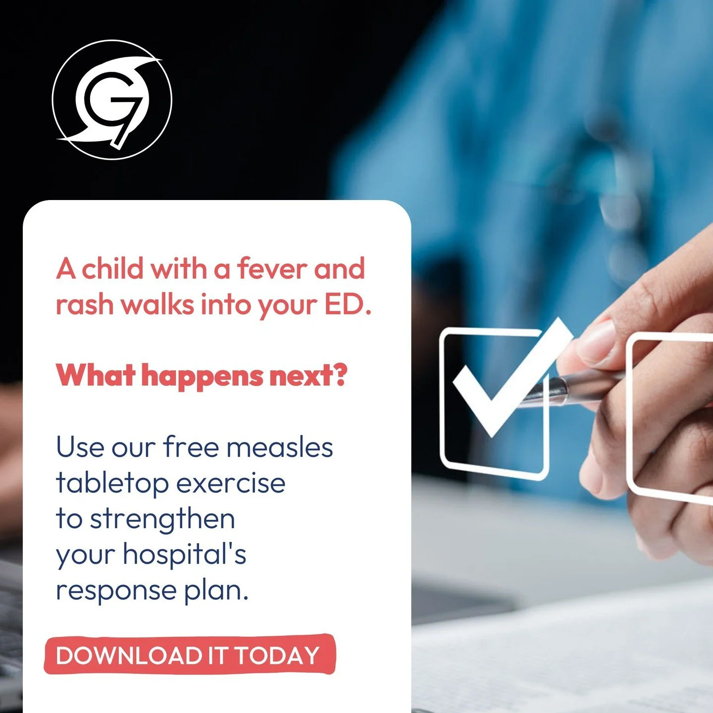 Measles cases are rising. Is your hospital ready? Test your plan with our free toolkit. #Measles #PublicHealth