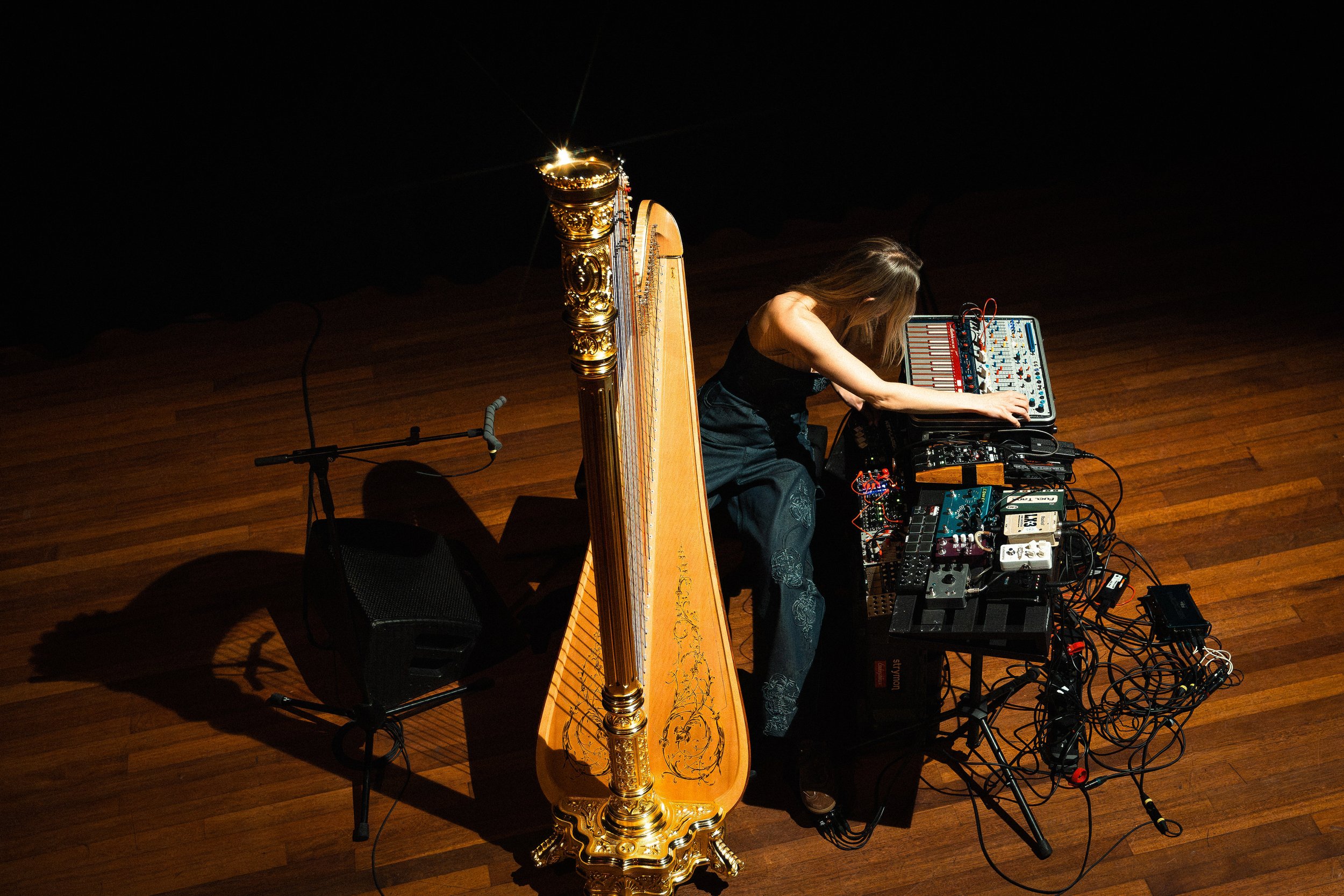 Doriene Marselje & Buchla Music Easel