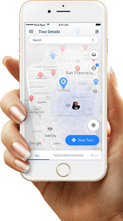 AR Guide (Product Design, Branding, UX Design)