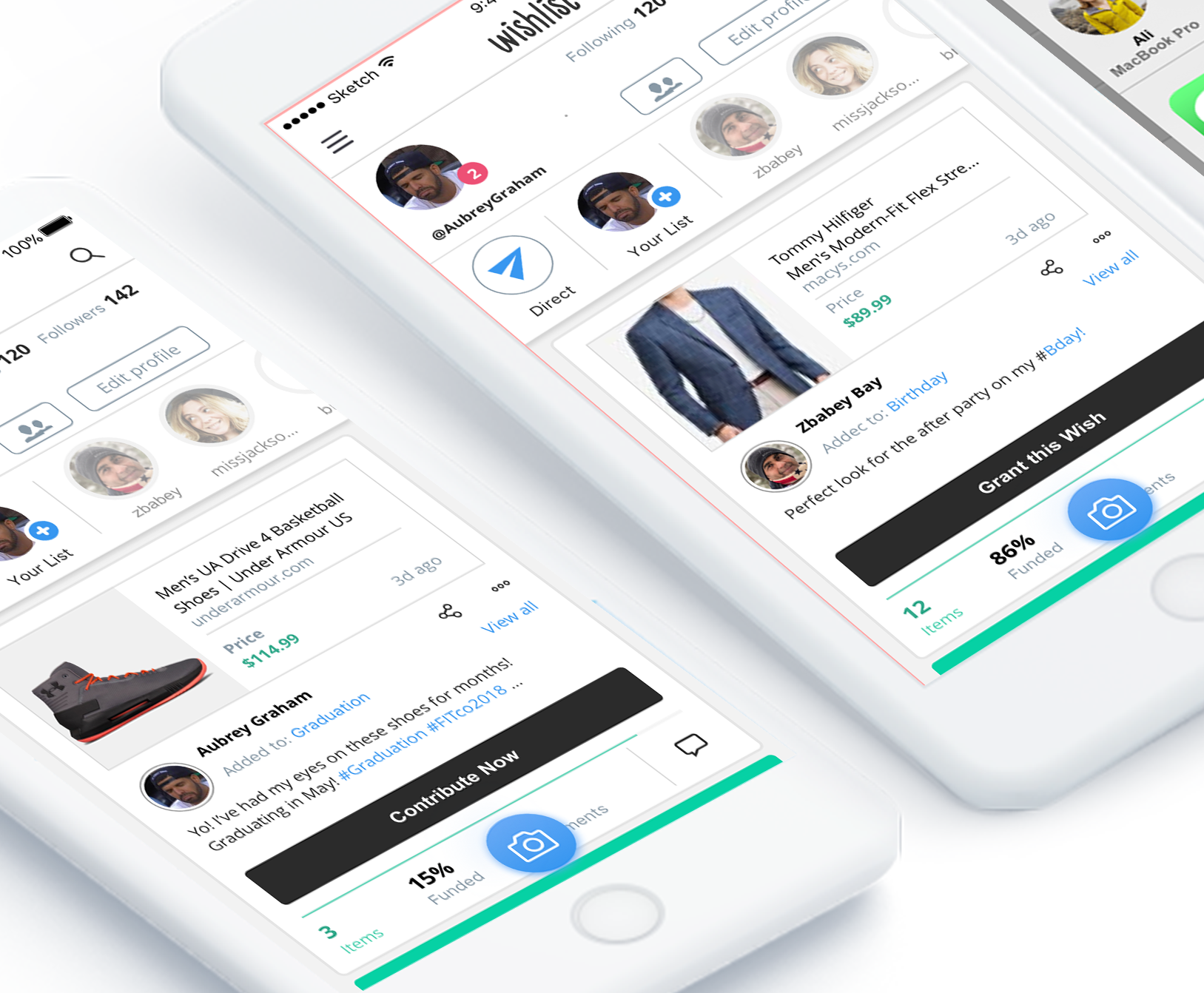 Wishlist (Product Design, Branding, UX Design)