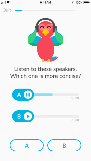 Listening Exercise
