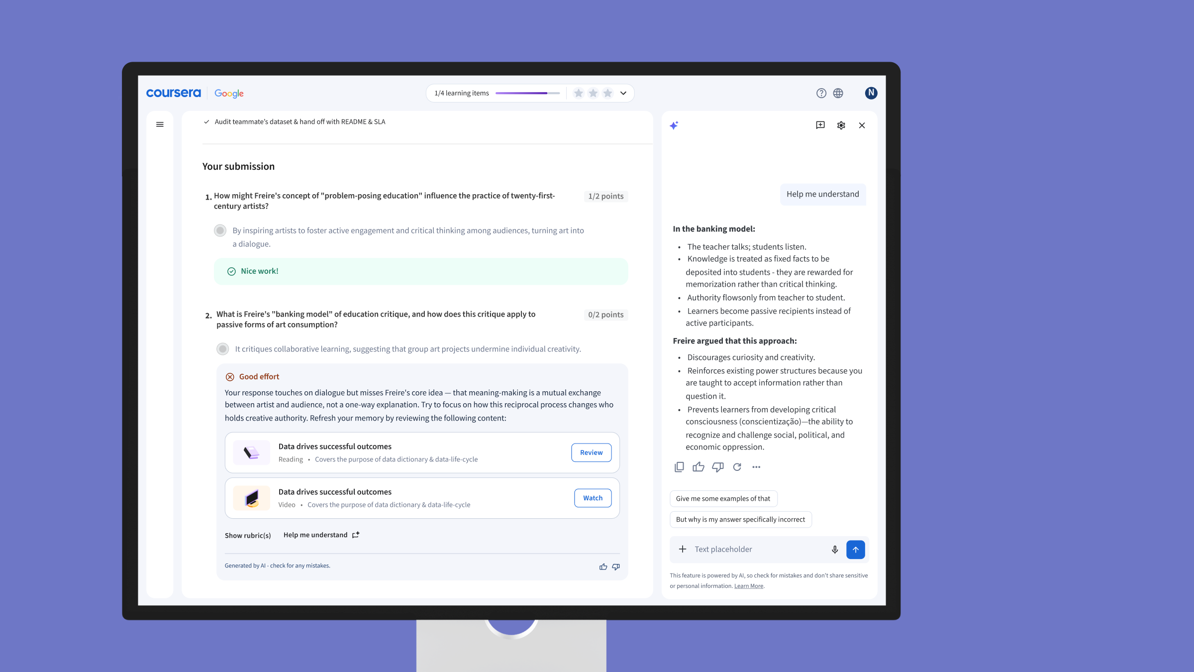 Coursera Gen AI Design System
