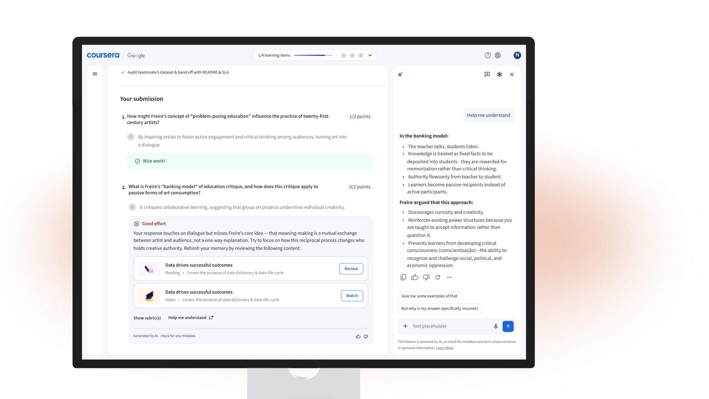 Coursera Gen AI Design System