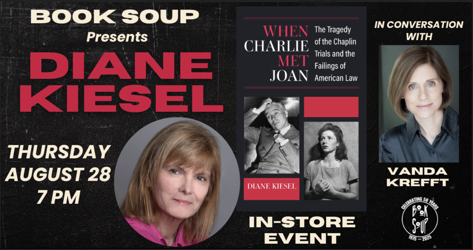 In Conversation with Vanda Krefft at Book Soup (LA)