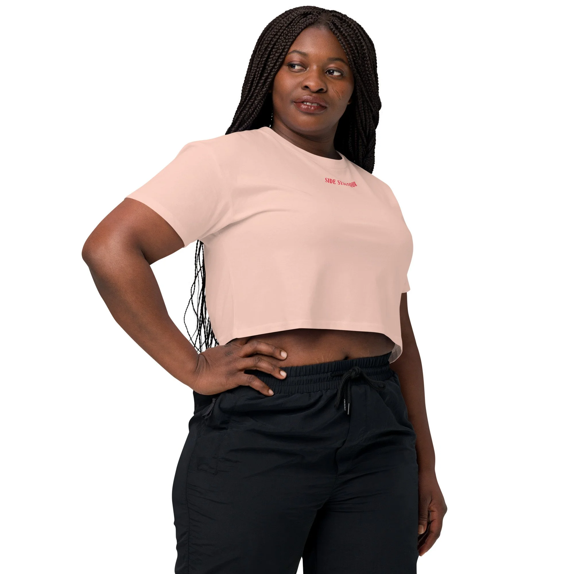 Tiny Text Crop Top