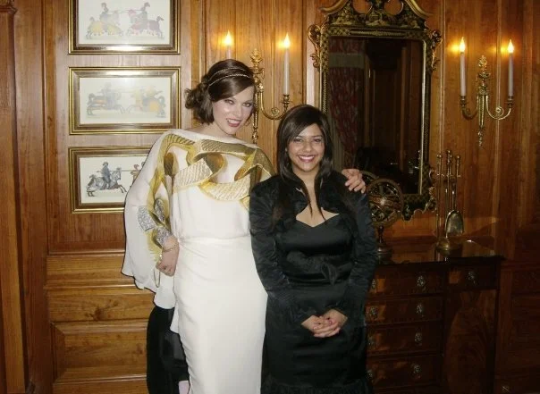 2009 UN Foundation with Mila Jovovich.jpg