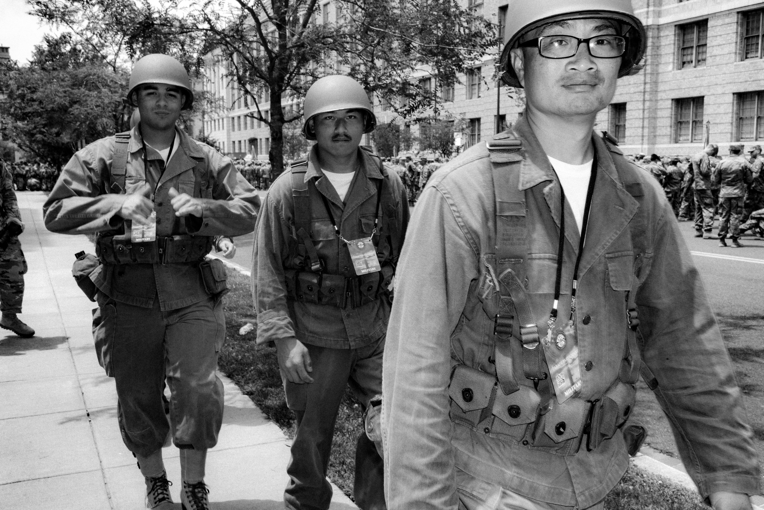 1940's era U.S. Army Uniforms, Washington D.C., 2025