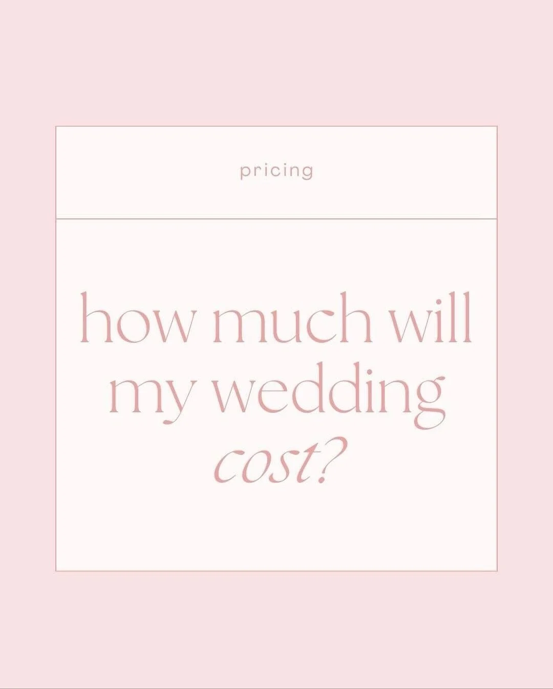 PRICING GUIDE💗✨

One of our most commonly asked questions is &ldquo;How much will __ cost?&rdquo; This post is to clarify pricing and what to expect going into your consultation!💖

If you have any other questions, comment them below!!👇 

&bull;
&b