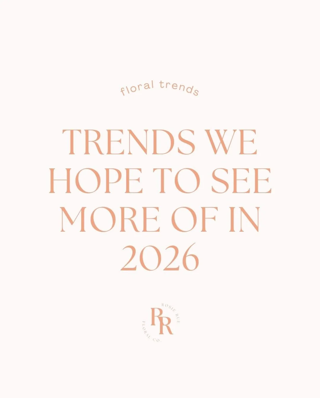 Here are some trends we hope to see this year!! We CANNOT wait for wedding season to get started!! Hopefully some of these ideas will inspire one or two of you planning a wedding this year💍✨

Which trend is your fav?!!

DM us for pricing &amp; a lin