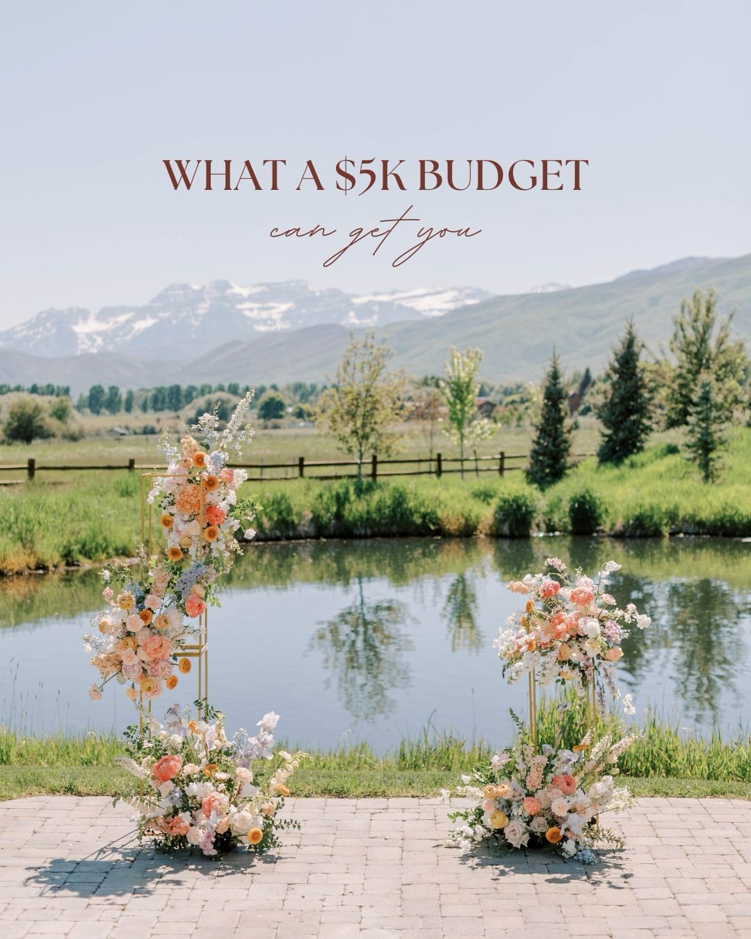 What a $5k budget can get you!✨

These are just two examples of what we can do with your $5k budget! We want to be as transparent as possible &amp; we hope these posts are helpful! We&rsquo;ll have some more coming soon💌

DM or comment questions!💗
