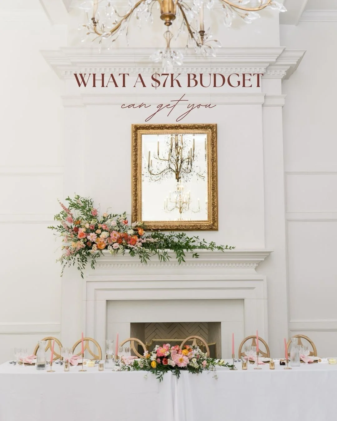 What a $7k budget can get you💖💐

Does your budget look a little different? No problem💗 DM us for a free consultation link &amp; let&rsquo;s make your dream florals a reality✨

Photographers:
@scarletoakstudio 
@jenessalynnephoto 

&bull;
&bull;
&b