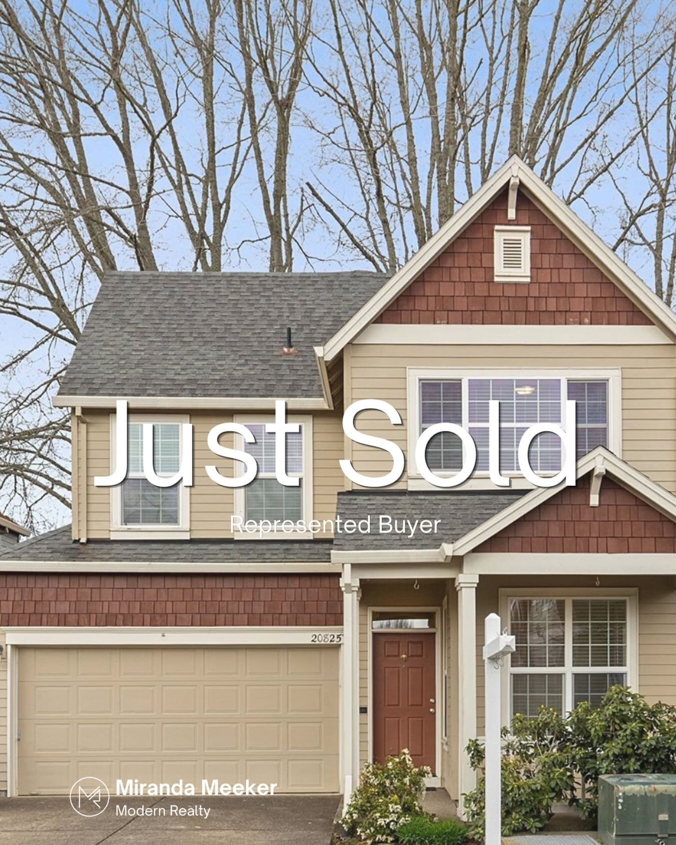 Credits were secured, repairs were done and keys were handed off. Congratulations to my amazing buyers and welcome home! 🏡